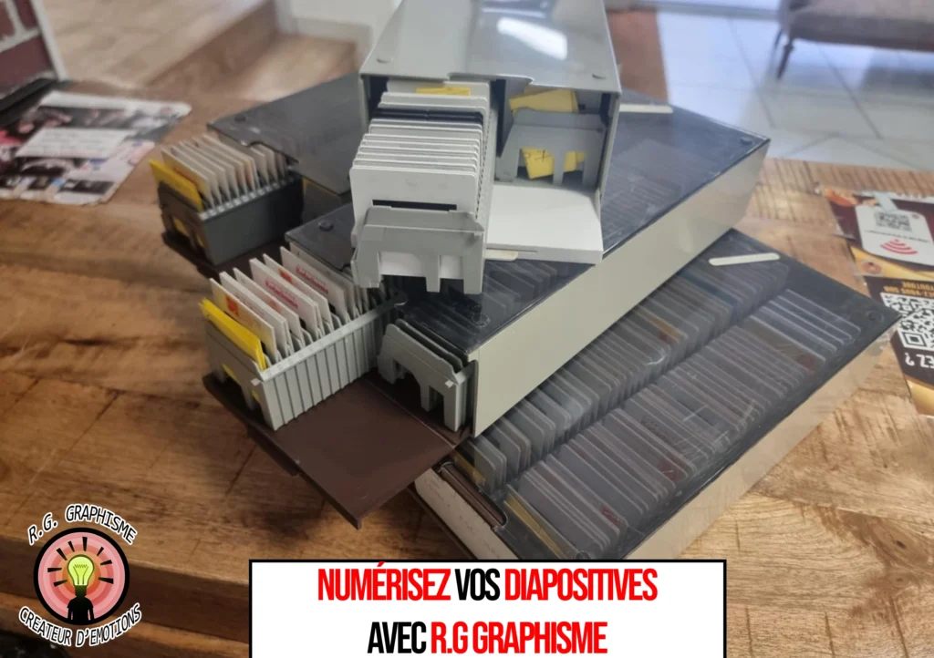 Restauration photographique effectuée par RG Graphisme, redonnant vie à des photos anciennes ou endommagées.